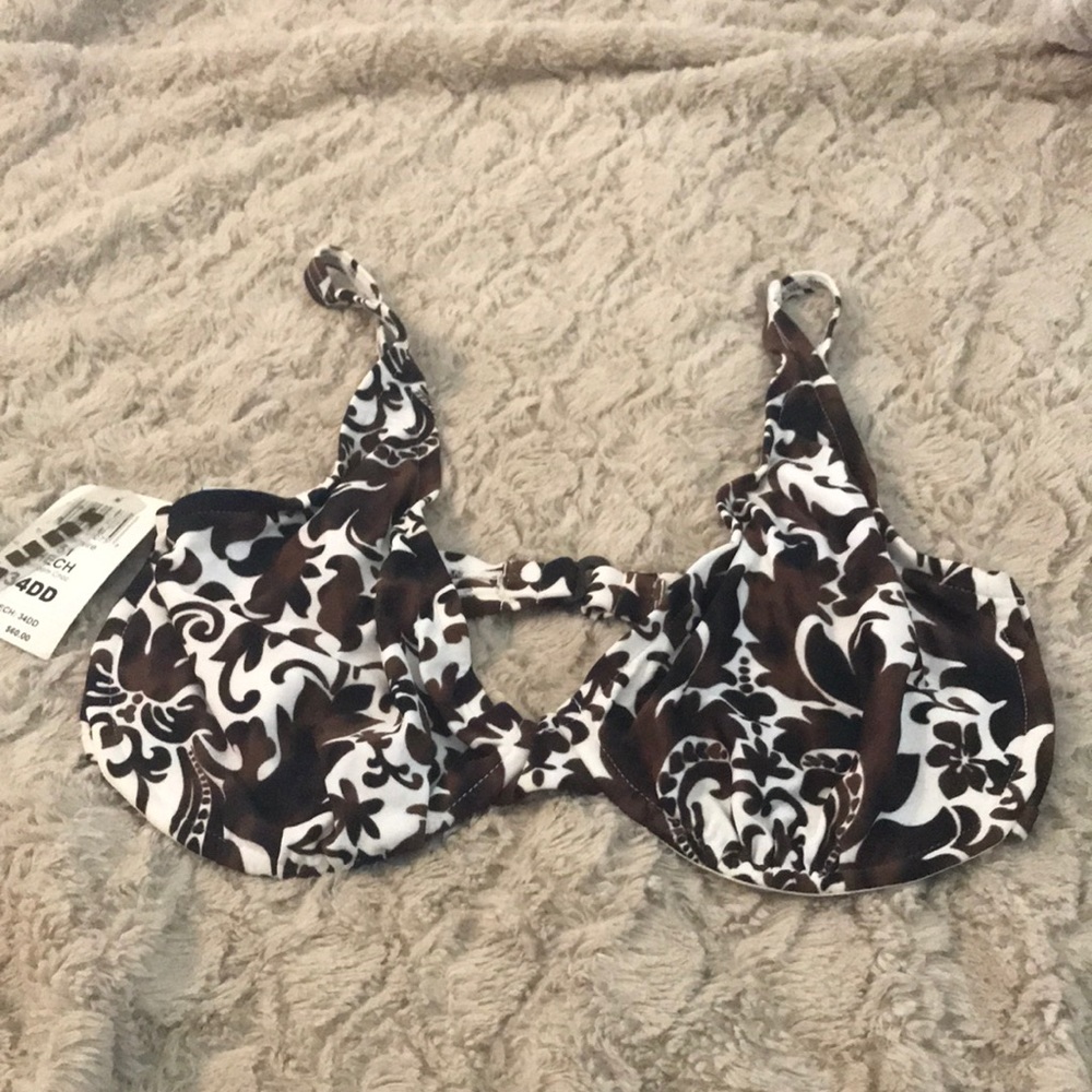 34DD underwire Sunsets bikini top